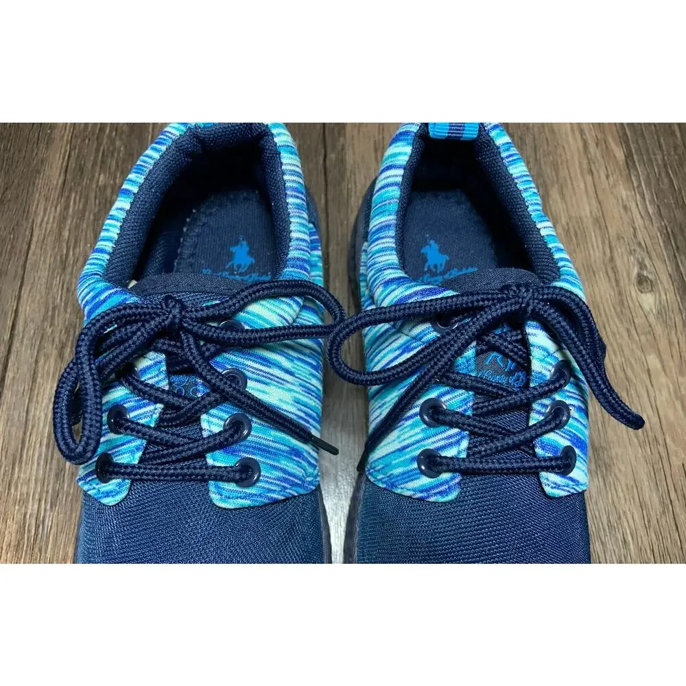 Boy's Royal County of Berkshire Polo Club :Lace-up Water Shoes Blue Size 37(5.5)